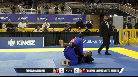 Torrance Lorenzo Martez Smith Jr vs Alexis Adrian Gomez 2026 Pan Jiu Jitsu IBJJF Championship