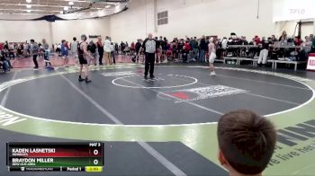 114 lbs Champ. Round 1 - Kaden Lasnetski, Minneota vs Braydon Miller, New Ulm Area