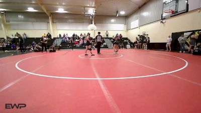 145 lbs Rr Rnd 3 - Makayla Goodell, Sand Springs Girls vs Emily Beckley, Broken Arrow Girls HS