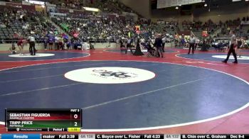 4A 175 lbs Semifinal - Tripp Price, Pottsville vs Sebastian Figueroa, Maumelle Charter