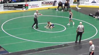 96 lbs Consolation - Aime Boomba Coles, Johnstown vs StevyJ Mytych, Saucon Valley