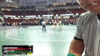 160 lbs Cons. Round 4 - James Ferguson, Eagle vs Loren Allen, Borah