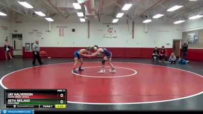 138 lbs Round 4 - Jay Halverson, Clear Creek-Amana vs Seth Reiland, Muscatine