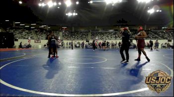 195 lbs 5th Place - Noah Rentie, Eufaula Ironheads Wrestling Club vs Isaiah Joe Foster, Best Trained