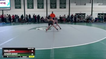 69-74 lbs Cons. Round 1 - Konnor Knight, Collinsville Wrestling Club vs Nora Rauen, Force Elite