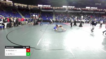 165 lbs Round Of 64 - Brent Nicolosi, Haverhill vs Henry Griffin, Salem, NH