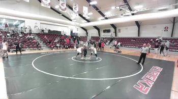 285 lbs 1st Place Match - Ka`Ron Lewis, University Of The Ozarks vs Philip Saenz, University Of The Ozarks