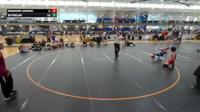 113 lbs Cons. Round 8 - Brandon Canaval, Eagle Empire vs Rj Phelan, Lake Gibson Braves