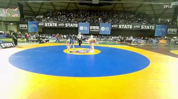 Boys 3A 157 lbs Champ. Round 2 - Brody Wiard, Prairie vs Parker Merwin, Ferndale