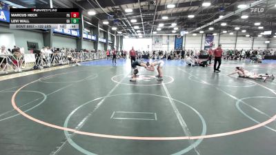 132 lbs Consi Of 8 #1 - Marcus Heck, PA vs Levi Wall, GA