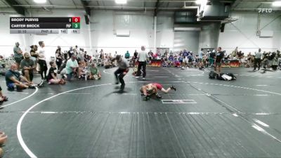 52 lbs Round 2 (6 Team) - Carter Brock, Panhandle Pitbulls vs Brody Purvis, Unitas