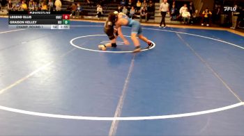 165 lbs Champ. Round 1 - Graison Kelley, Briar Cliff (Iowa) vs Legend Ellis, Unattached