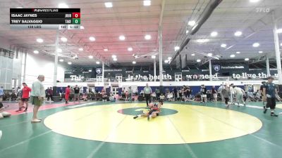 128 lbs Rr Rnd 5 - Isaac Jaynes, Journeymen Wrestling Red - HSC vs Trey Salvaggio, Takedown Sports - HSC