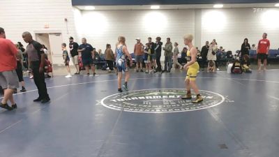 120 lbs 5th Place - Brinsley Sheridan, WV vs Ladson Fraser, SC