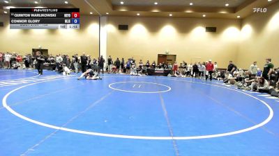 132 lbs Champ. Round 2 - Quinton Warlikowski, New York vs Connor Glory, New Jersey