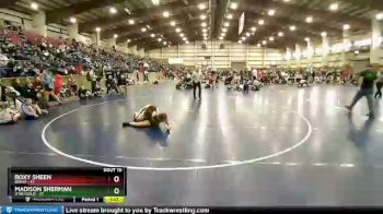 127 lbs Round 4 (6 Team) - Madison Sherman, Utah Gold vs Roxy Sheen, Idaho
