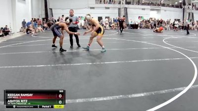 165 lbs Round 2 (8 Team) - Keegan Ramsay, Lost Boys vs Ashton Ritz, VA Team Predator