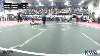 55 lbs Rr Rnd 5 - Nashoba Shepherd, Berryhill Wrestling Club vs Gregory Barker III, Berryhill Wrestling Club