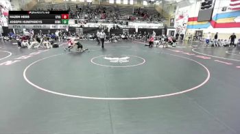 157 lbs Quarters & 1st Wb (16 Team) - Joseph Humphreys, Kelly Walsh vs Hazen Hess, Star Valley