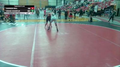 285 lbs Cons. Round 3 - Dawson Rull, Central Missouri vs Drake Champlin, Unattached