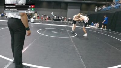 149 lbs Semifinal - Zach Dawson, Northeast Oklahoma vs Liam Coultis, Friends University