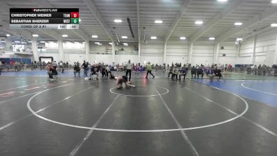 103 lbs Consi Of 8 #1 - Christopher Weiner, Team Tugman vs Sebastian Sherzer, Westerly