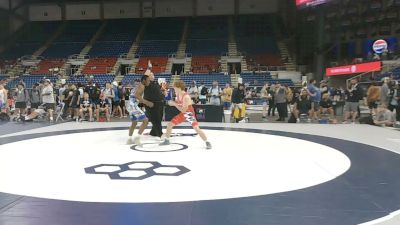 132 lbs Champ. Rd Of 128 - Lyric Warner, Michigan vs Jamiel Castleberry, Illinois