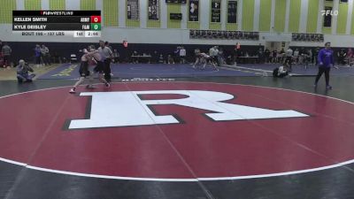157 lbs Consi Of 8 #2 - Kellen Smith, Army vs Kyle Deisley, Franklin & Marshall