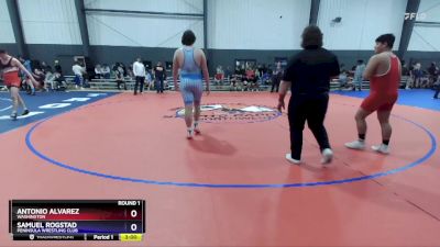 215 lbs Round 1 - Antonio Alvarez, Washington vs Samuel Rogstad, Peninsula Wrestling Club