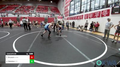 80 lbs Consi Of 8 #2 - Tucker Bryson, Division Bell Wrestling vs Johnny Ralston, Chandler Takedown Club