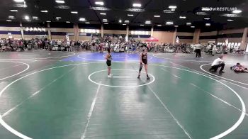 80 lbs 3rd Place - Siana Knox, Legends Of Gold vs Stellarose Munoz, California Grapplers