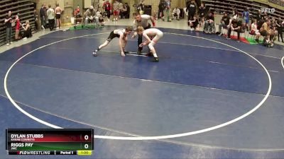 81-87 lbs Cons. Round 5 - Dylan Stubbs, Kanab Cowboys vs Riggs Pay, JWC