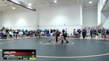 165 lbs Quarterfinal - Liam Coffey, St. Andrew`s Episcopal School vs Jaren Spiers, Oak Grove HS