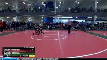 90 lbs Finals (2 Team) - Cannon Driscoll, St. Ed`s vs Jayden *Maillard, Perrysburg