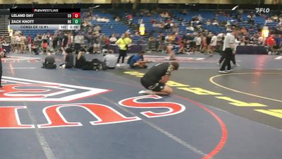 285 lbs Consi Of 16 #1 - Leland Day, CO vs Zack Knott, NC