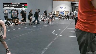 52 lbs Champ. Round 1 - Sawyer Richardson, Capital City Wrestling Club vs Colton Bennett, Underground Wrestling Academy