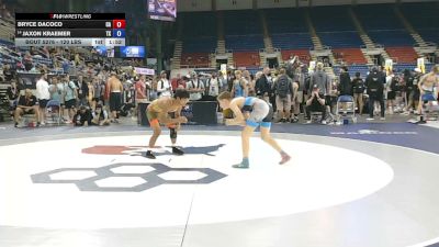 120 lbs Cons. Rd Of 64 - Bryce Dacoco, California vs Jaxon Kraemer, Texas