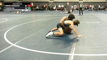 133 Championship Bracket Champ. Round 1 - Ezekiel Rodrigues, Wayzata vs Carson Kim, Minnetonka