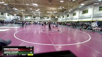 115 lbs Champ. Round 1 - Marlie Whitaker, American Outlaws Wrestling vs Hannah Leonard, Heights Wrestling Club