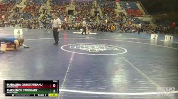 130 lbs Champ. Round 1 - Madalina Ciubotareanu, Carrington vs Mackenzie Stoddart, Jamestown
