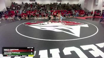 138 lbs Champ. Round 2 - Giovanni Portales, Greeley West vs Reece Christman, Mountain Vista