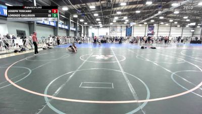 138 lbs Consi Of 4 - Joseph Toscano, CA vs Lorenzo Gallegos, NM