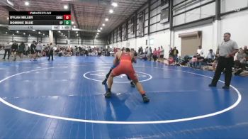175 lbs Allday - Dominic Blue, UNION PINES vs Dylan Miller, GREAT NECK WRESTLING CLUB