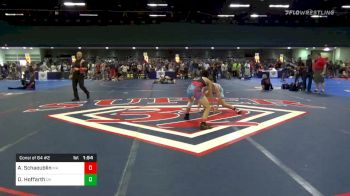 Match - Adam Schaeublin, Ma vs Dominic Hoffarth, Oh