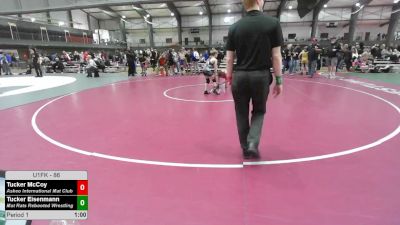 86 lbs Champ. Round 2 - Tucker McCoy, Askeo International Mat Club vs Tucker Eisenmann, Mat Rats Rebooted Wrestling
