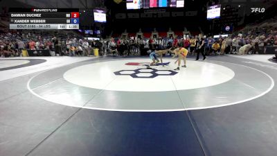 94 lbs Cons. Sub-quarters - Damian DuChez, MD vs Xander Webber, OH