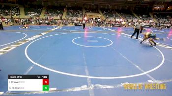 108 lbs Round Of 16 - Izayiah Chavez, Best Trained Wrestling vs Slater Hicks, Sunkist Kids Monster Garage