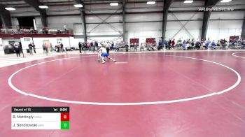 157 lbs Round Of 16 - Brendan Mattingly, Coast Guard vs Jeremy Sendrowski, Southern Maine