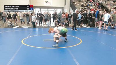 Quarterfinal - Andrew Uszenski, KD Trained vs Brayden Masten, Central Bucks South