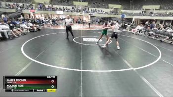 132 lbs Finals (8 Team) - James Tischio, Xavier vs Kolton Reis, Staley